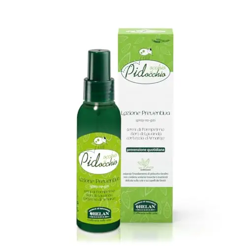 Helan, Occhio Al Pidocchio, Lozione Preventiva, Trattamento Pidocchi E Lendini Forte, Spray No Gas per Prevenzione