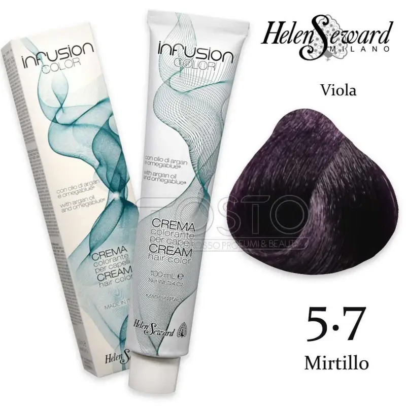 Infusion color 100 ml castano chiaro viola