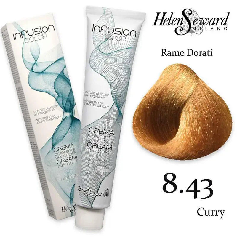 Infusion color 100 ml curry biondo chiaro rame dorato
