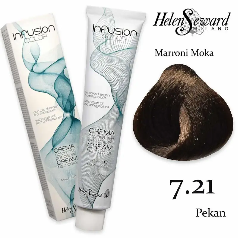 Infusion color 100 ml pecan biondo beige cenere