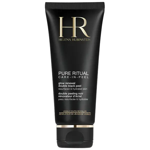 Pure Ritual Care In Peel Glow Renewal Double Black Peel - Scrub viso pelle grassa,Scrub viso illuminante,Peeling e gommage viso