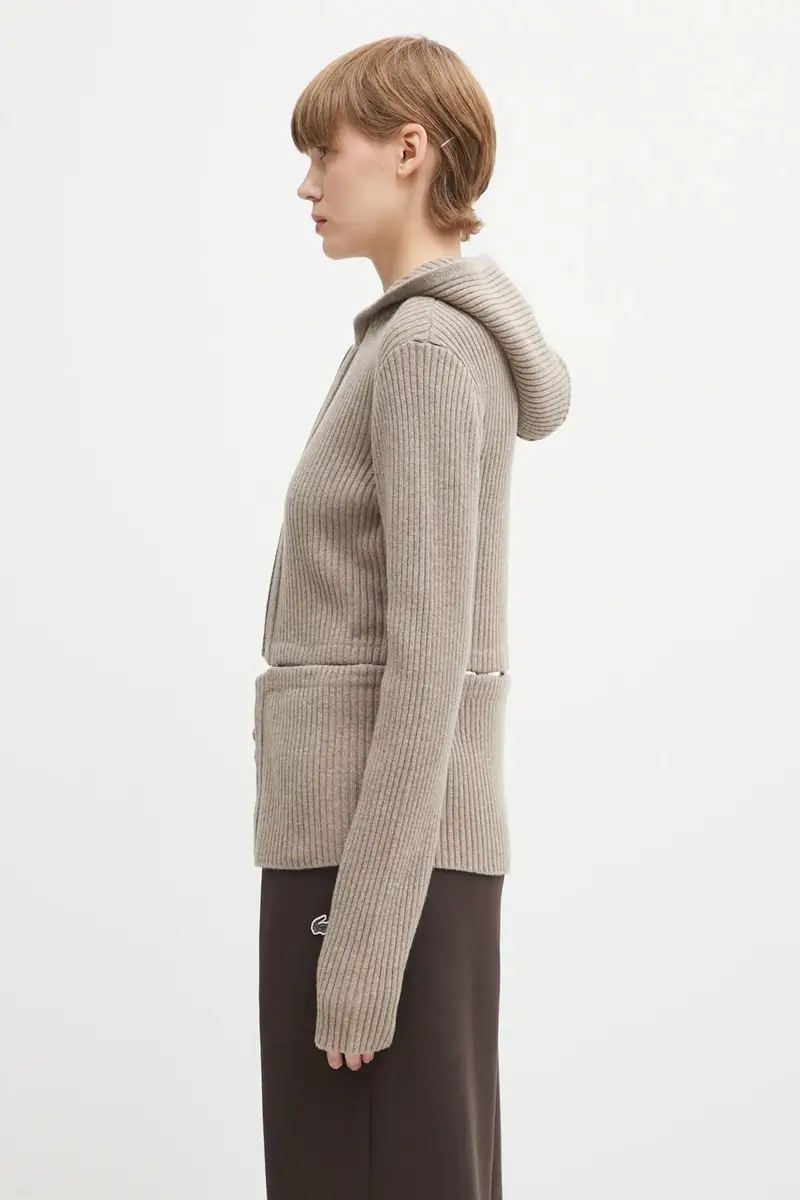 HELIOT EMIL Cardigan Donna Marrone 3619897 miniatura 2