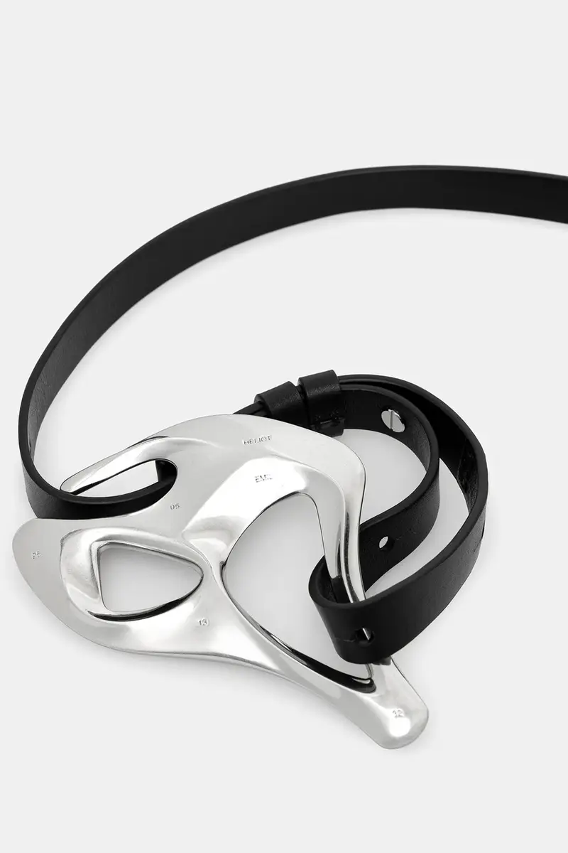 cintura in pelle colore nero SS25_16_099_SLV11_CO miniatura 2