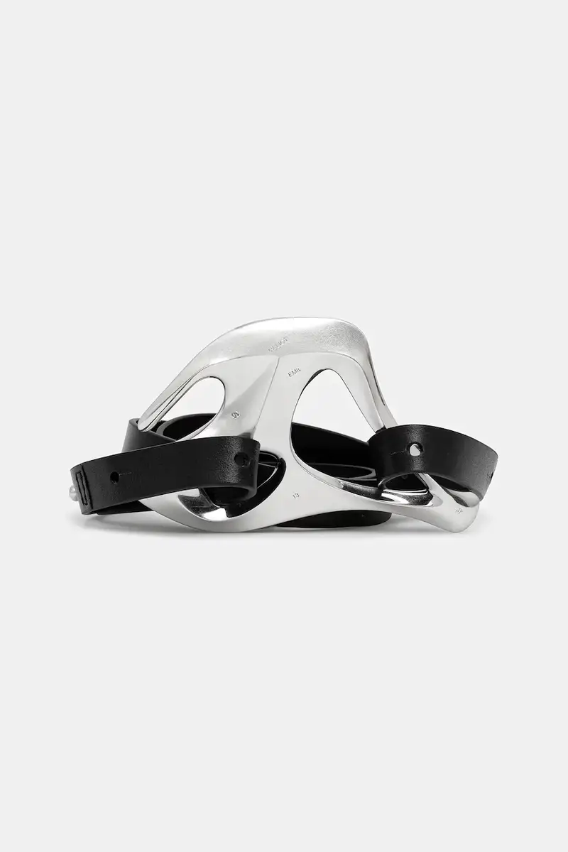 cintura in pelle colore nero SS25_16_099_SLV11_CO