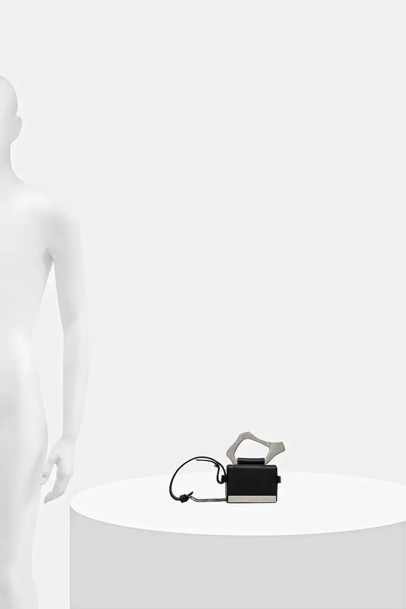 custodia in pelle per cuffie colore nero PREAW25_15_46_L03_BLK01_CO miniatura 5