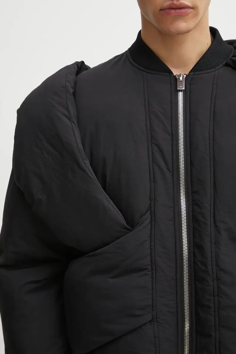 giacca bomber colore nero AW25_02_163_BLK01 miniatura 5