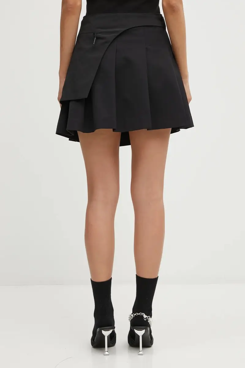 gonna colore nero AW25_W_12_050_BLK01 miniatura 3