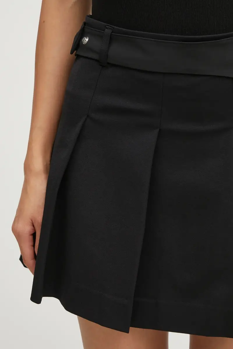 gonna colore nero AW25_W_12_050_BLK01 miniatura 4