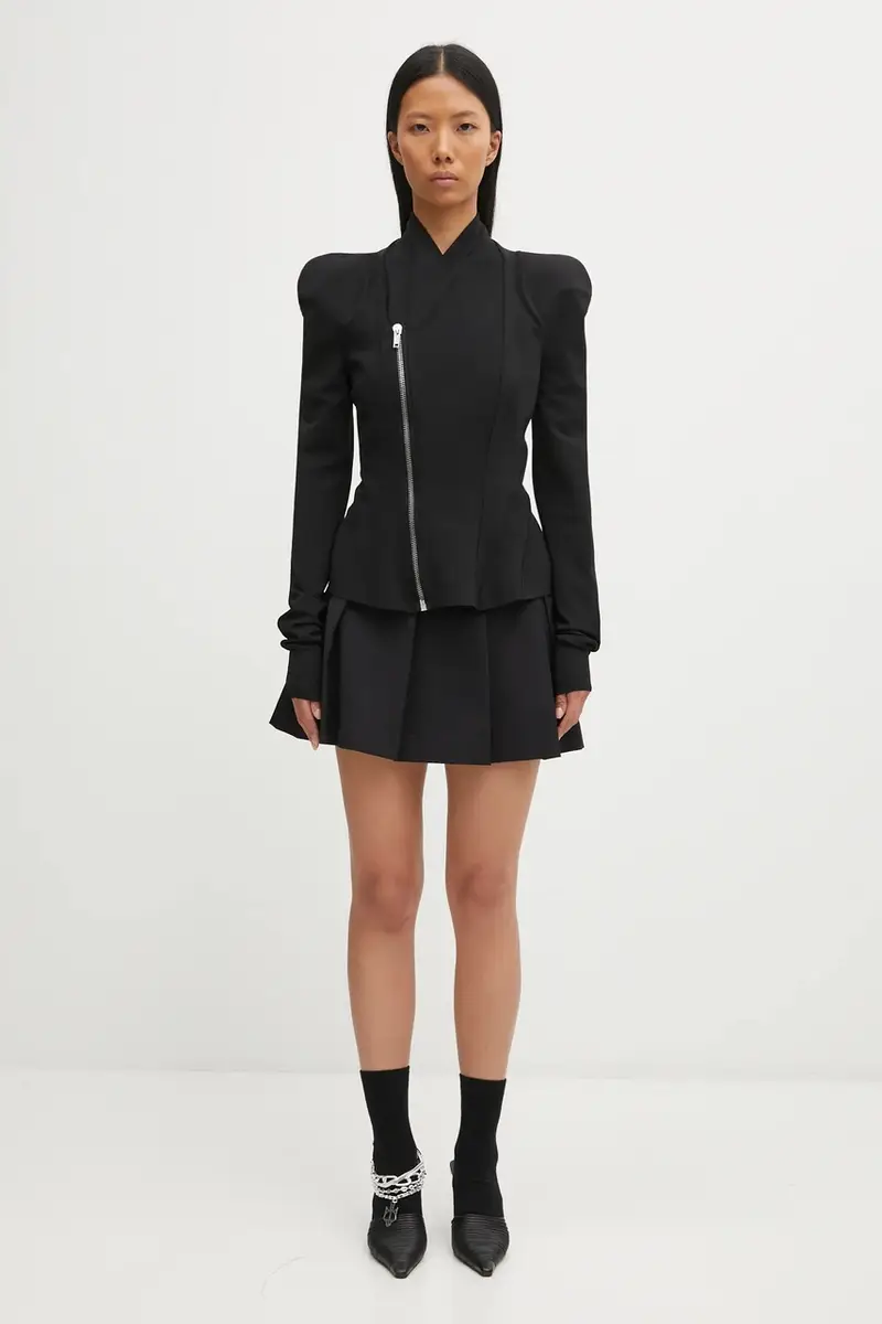 gonna colore nero AW25_W_12_050_BLK01 miniatura 5