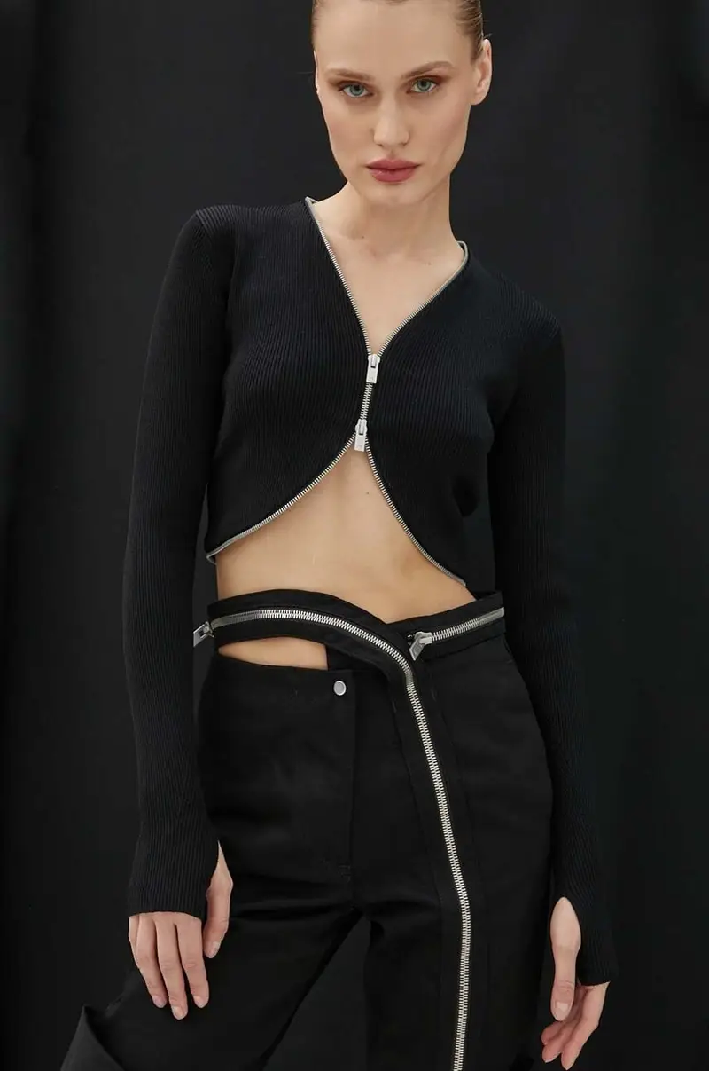 maglione donna colore nero W.07.064.BLK01