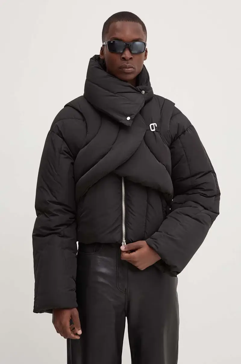 piumino colore nero HE.W.02.073.BLK01 miniatura 2