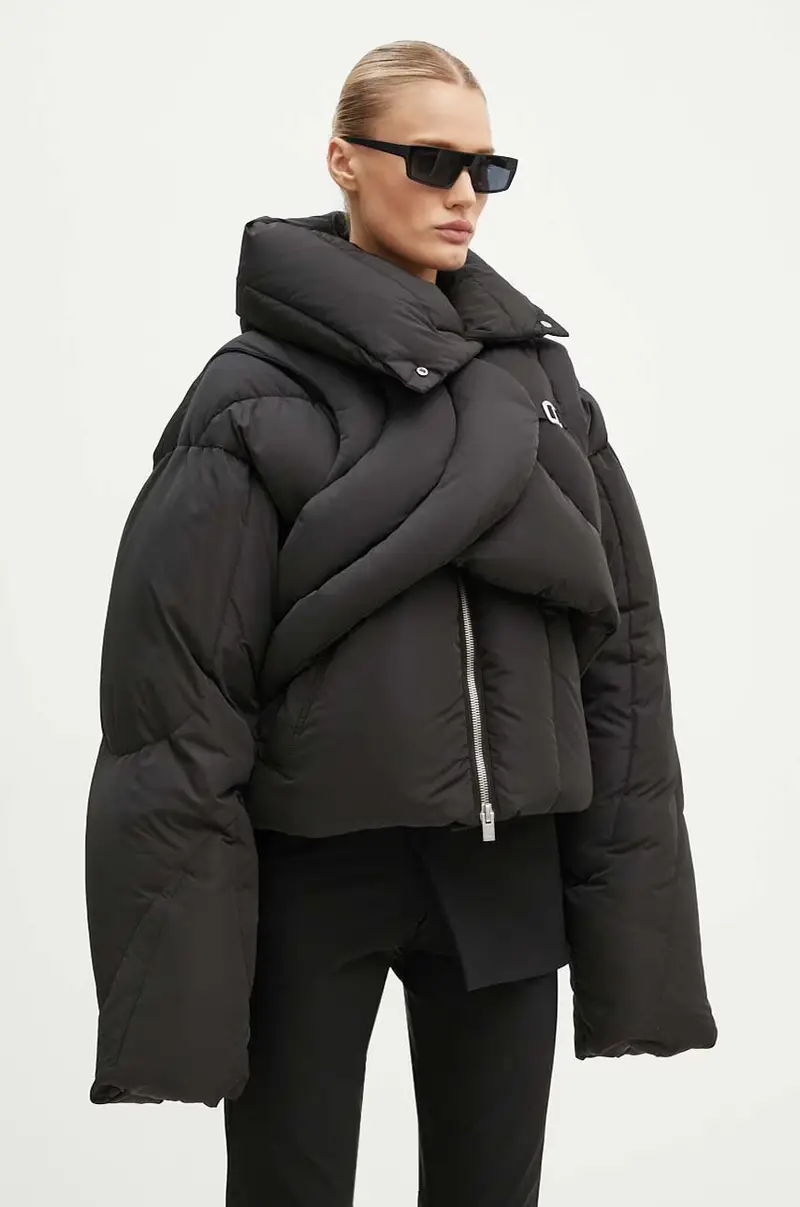 piumino colore nero HE.W.02.073.BLK01 miniatura 3