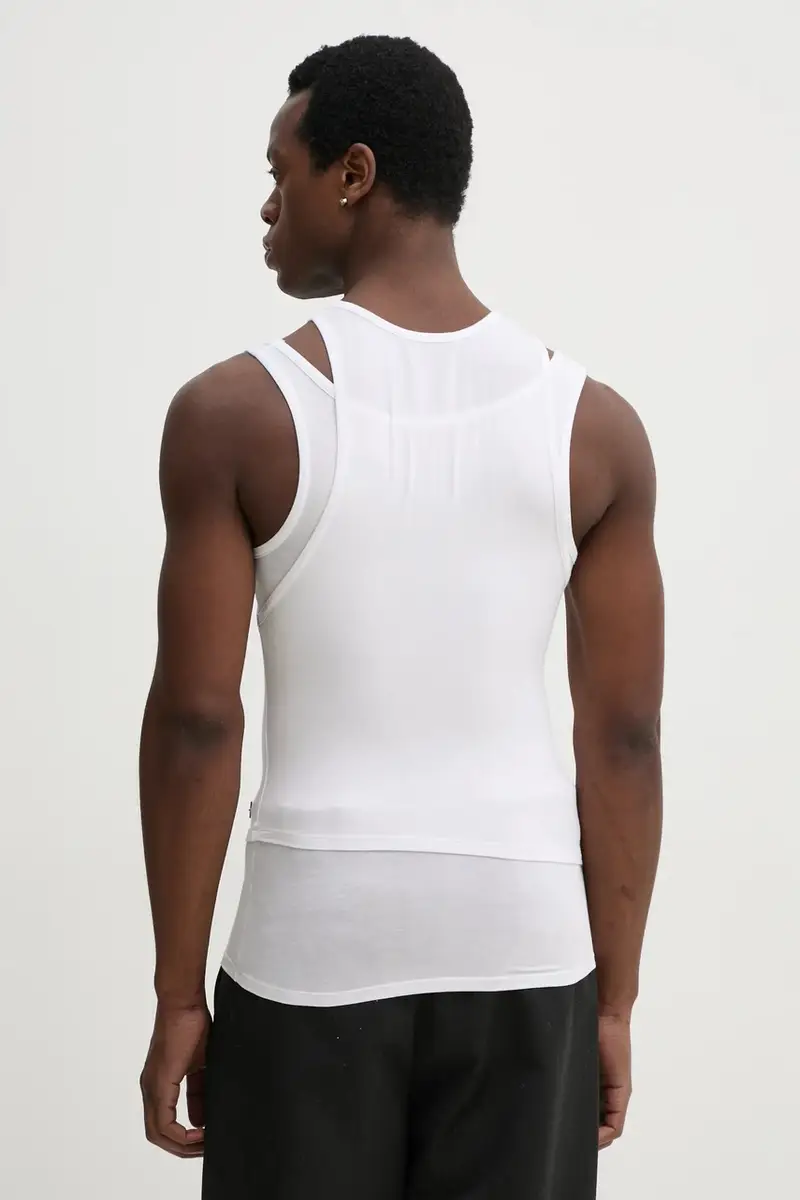 t-shirt colore bianco PRESS25_M_09_130_WHT02 miniatura 3