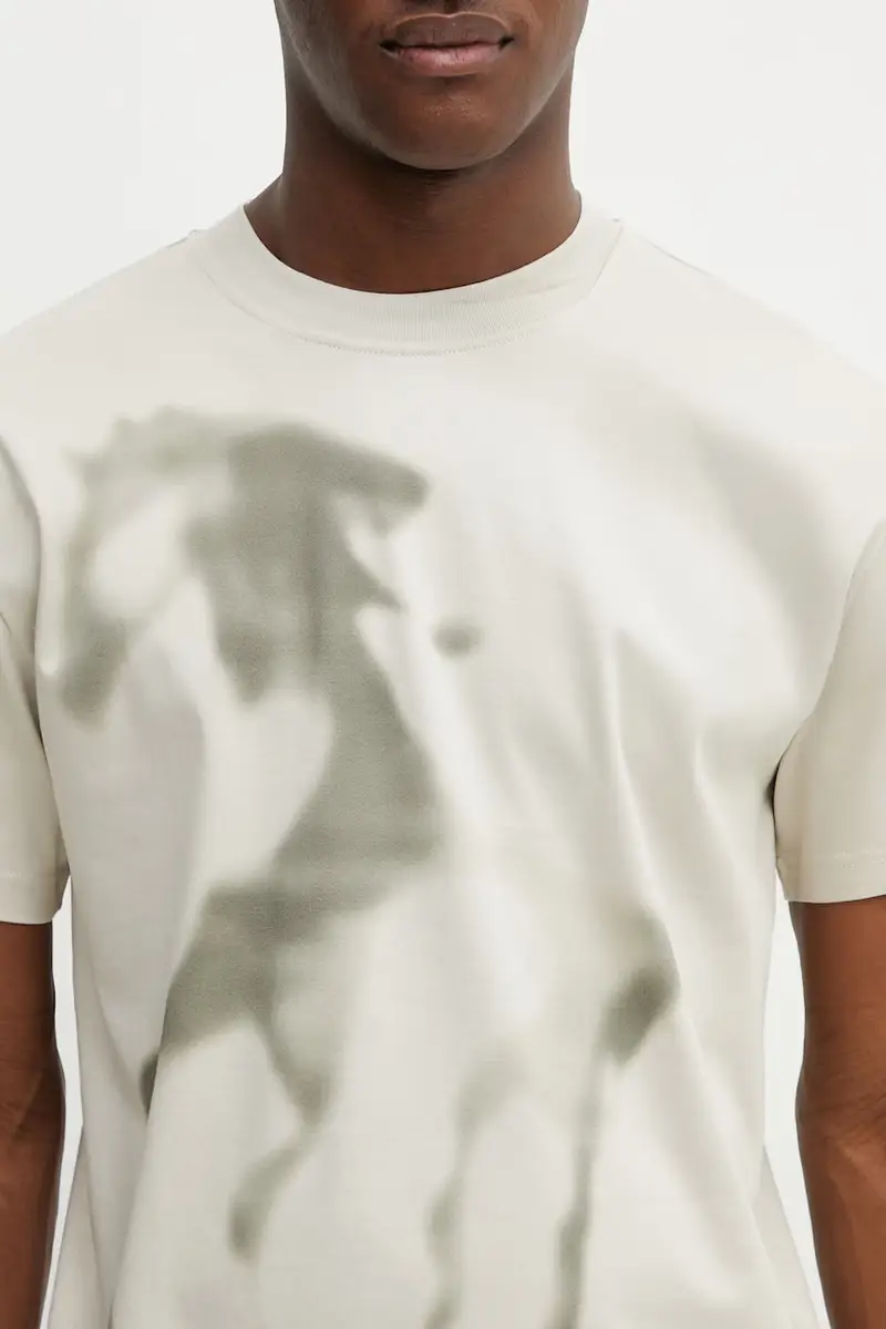 HELIOT EMIL T-shirt Beige 4157934 miniatura 4