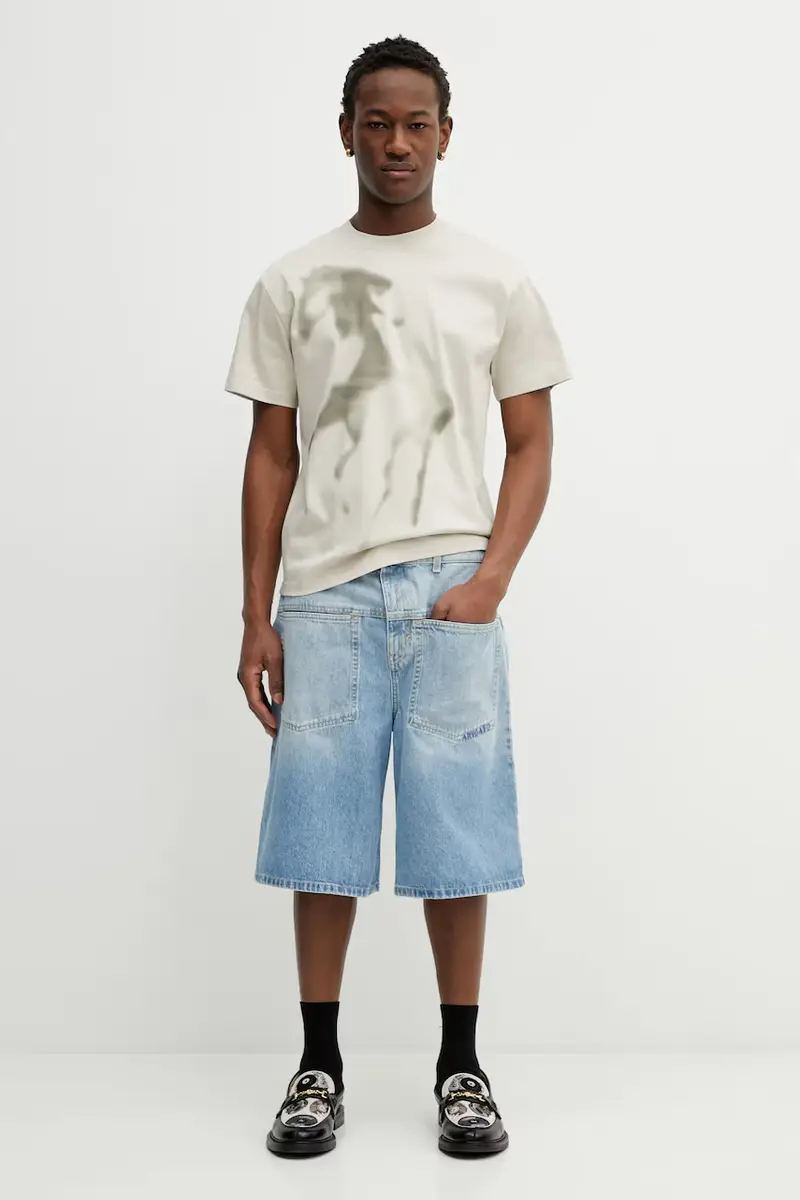 HELIOT EMIL T-shirt Beige 4157934 miniatura 5