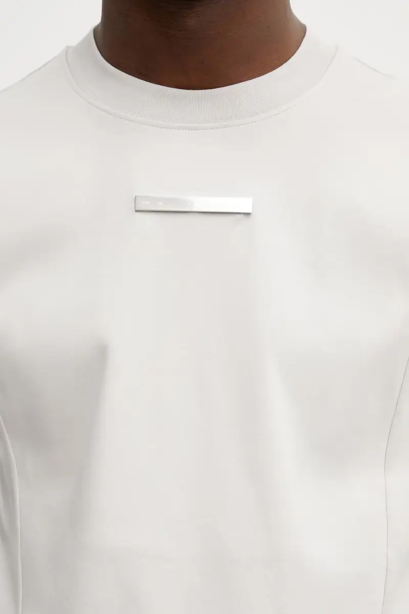 HELIOT EMIL T-shirt Grigio 4157952 miniatura 4