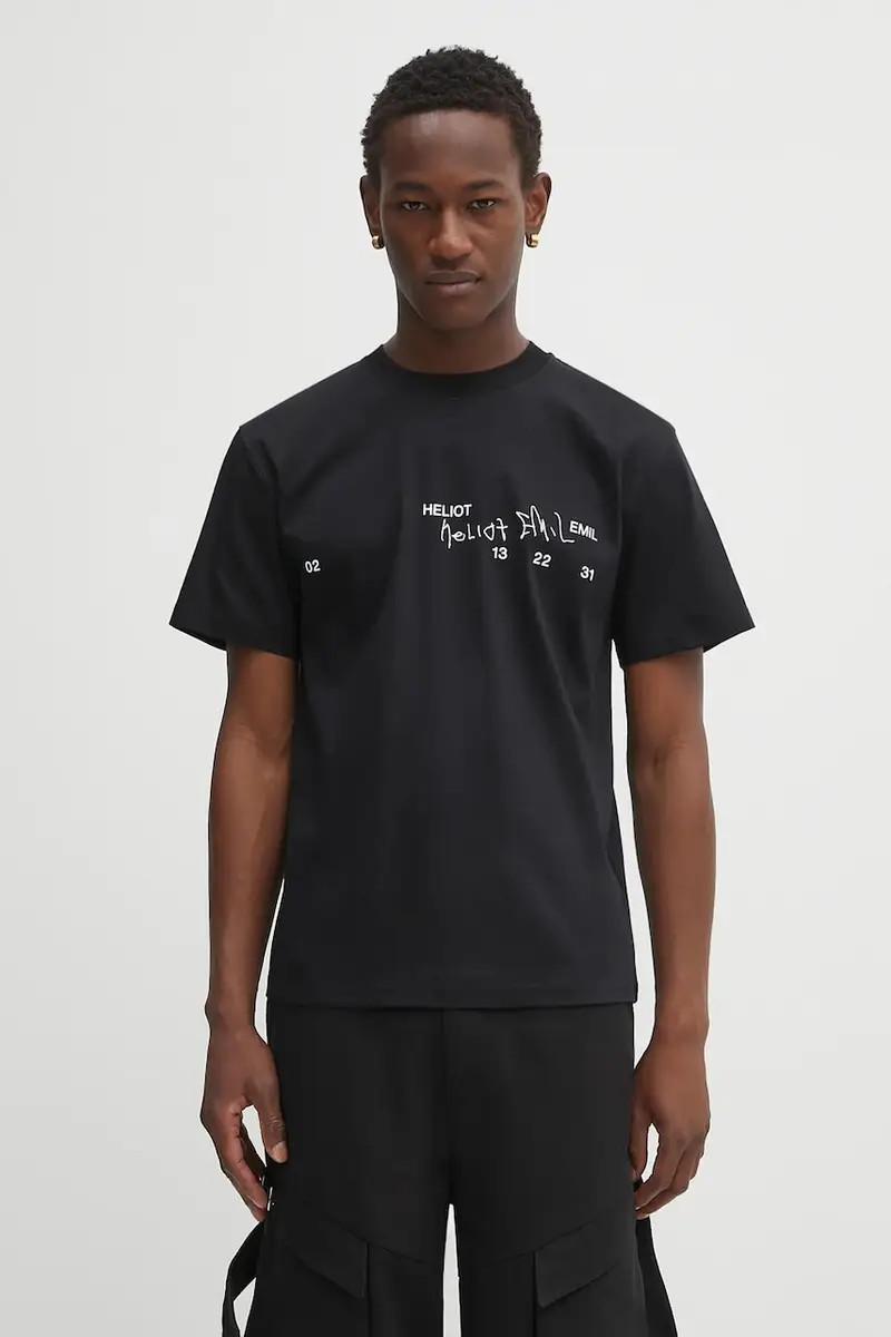HELIOT EMIL T-shirt Uomo Nero 2257827