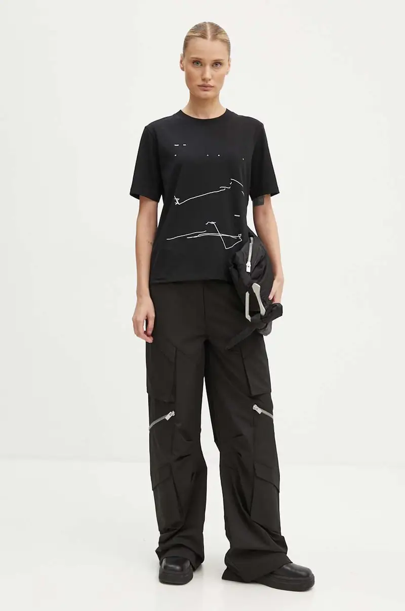 HELIOT EMIL T-shirt Nero 4157587 miniatura 2