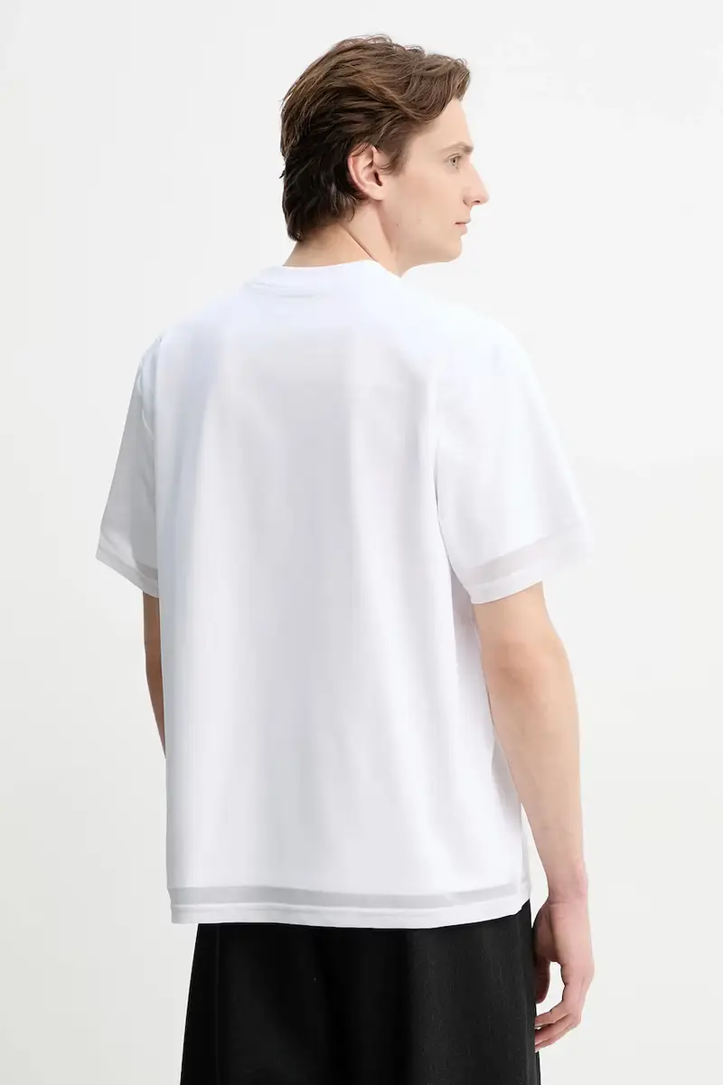 HELIOT EMIL T-shirt Uomo Bianco 2808663 miniatura 3