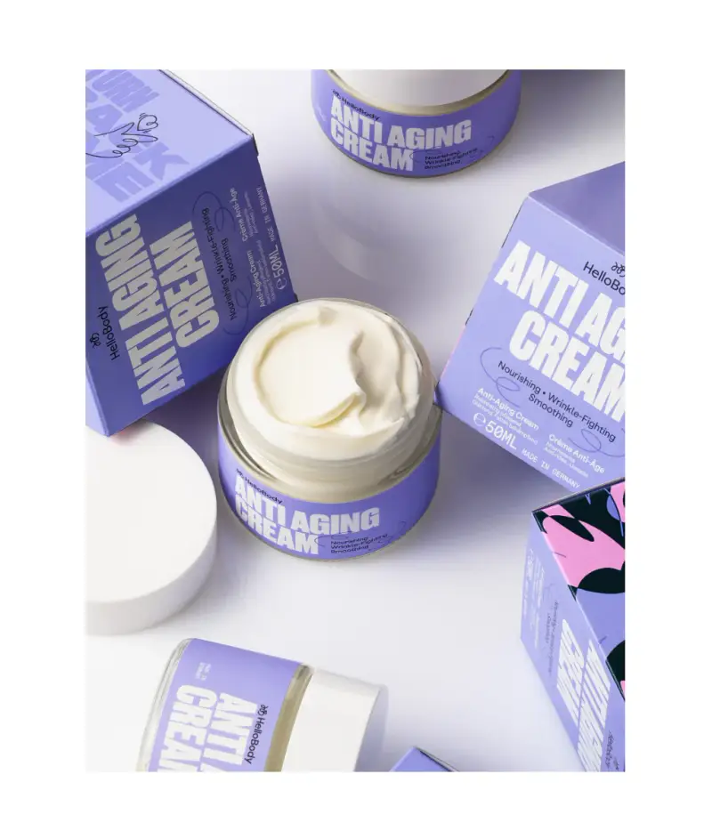 Anti Aging Crema Viso - Trattamento antietà pelli mature, Crema antirughe miniatura 3