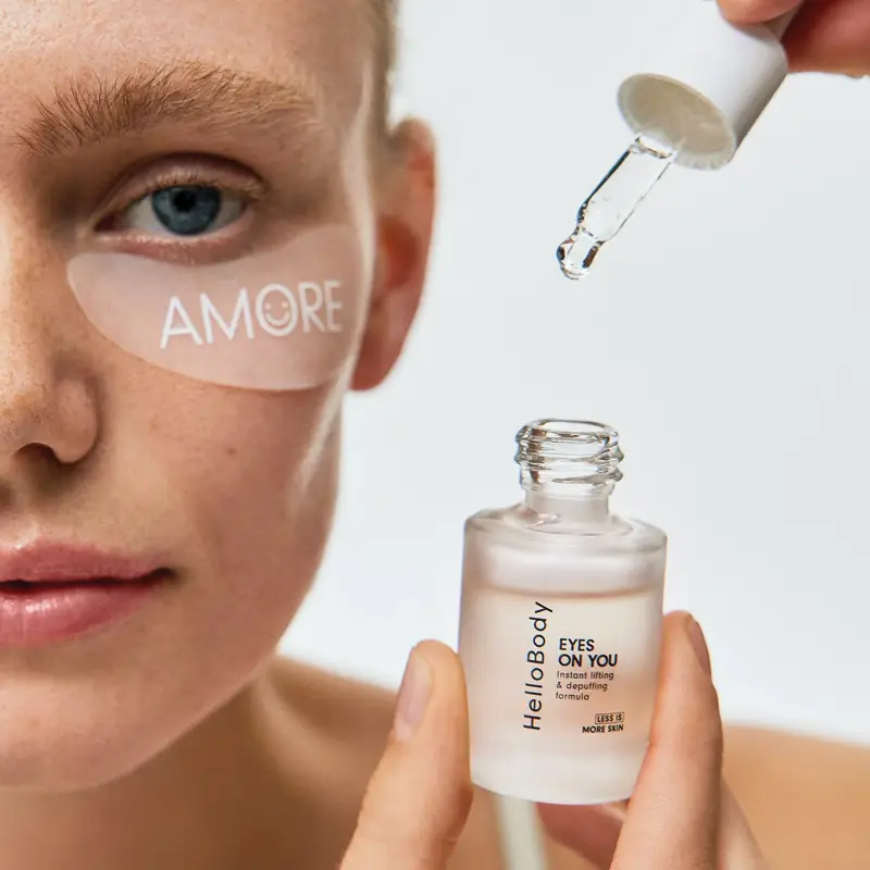 Booster Hello Amore Duo Set - Contorno occhi, Cofanetto trattamento occhi e labbra, Maschera occhi, Cofanetto antirughe miniatura 2