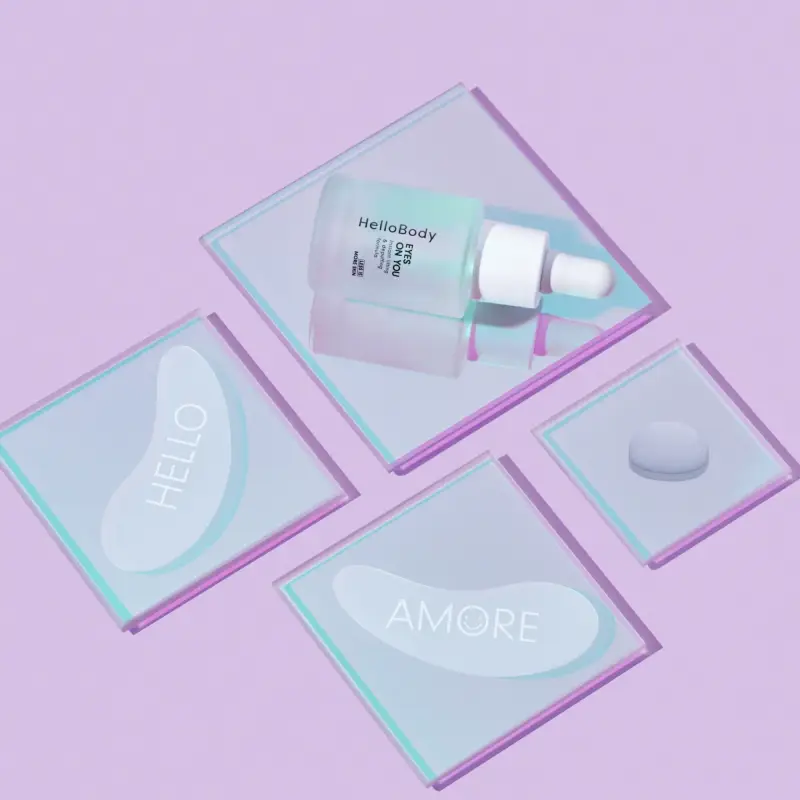 Booster Hello Amore Duo Set - Contorno occhi, Cofanetto trattamento occhi e labbra, Maschera occhi, Cofanetto antirughe miniatura 3