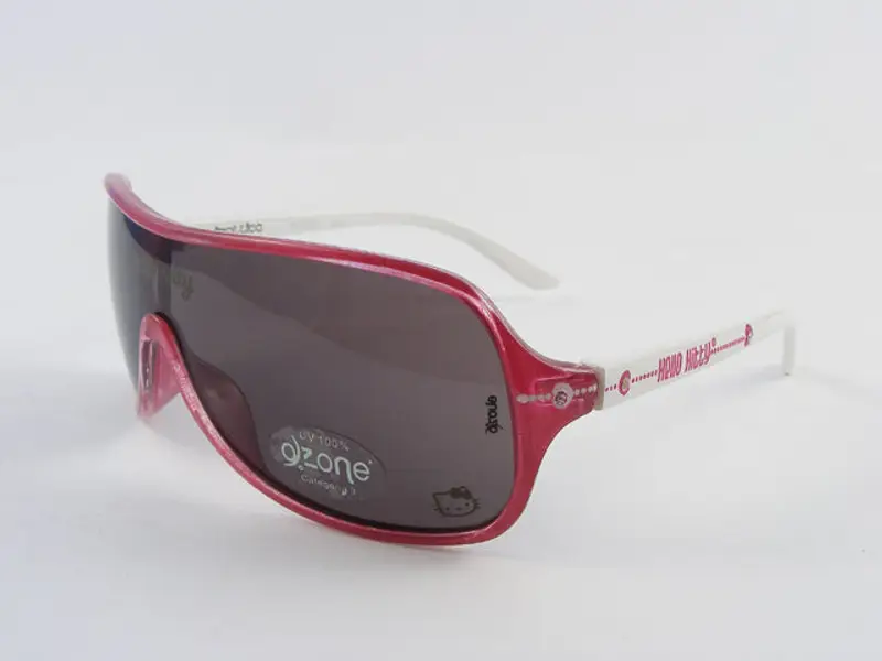 Hello Kitty Bambino HKS032 520 Occhiali da sole outlet Plastica Rosso