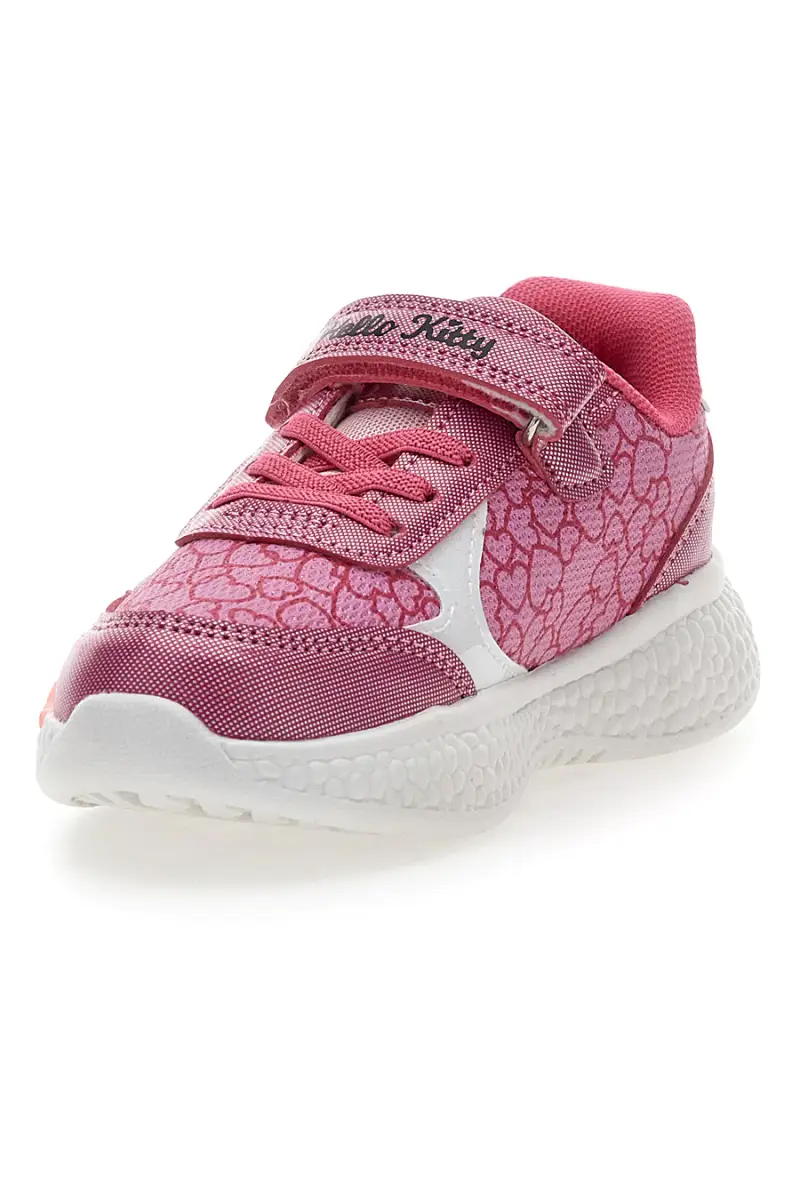 Sneakers rosa con luci e velcro Hello kitty H13056MC [MULTI] miniatura 5