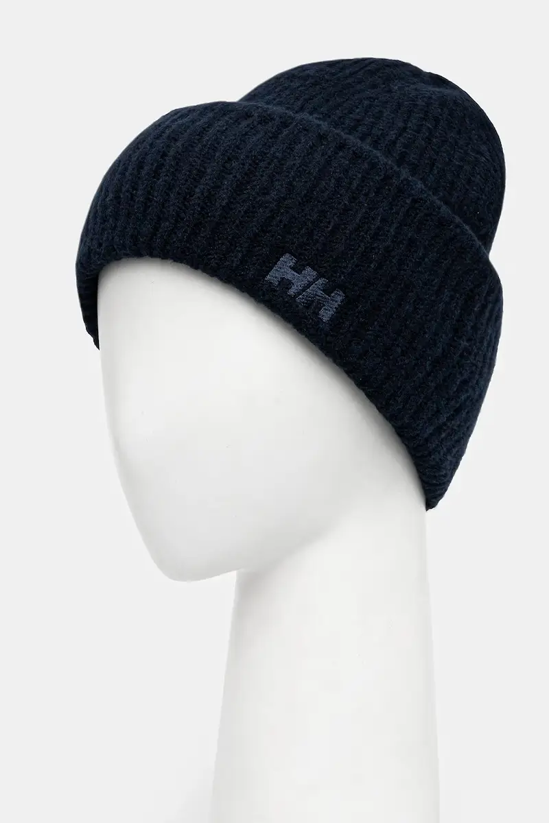 berretto SOFT RIB BEANIE colore blu navy 67531 miniatura 2