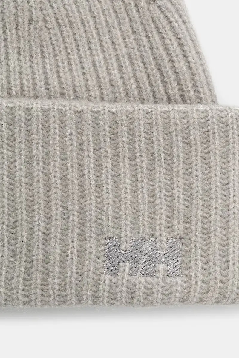 berretto SOFT RIB BEANIE colore grigio 67531 miniatura 3