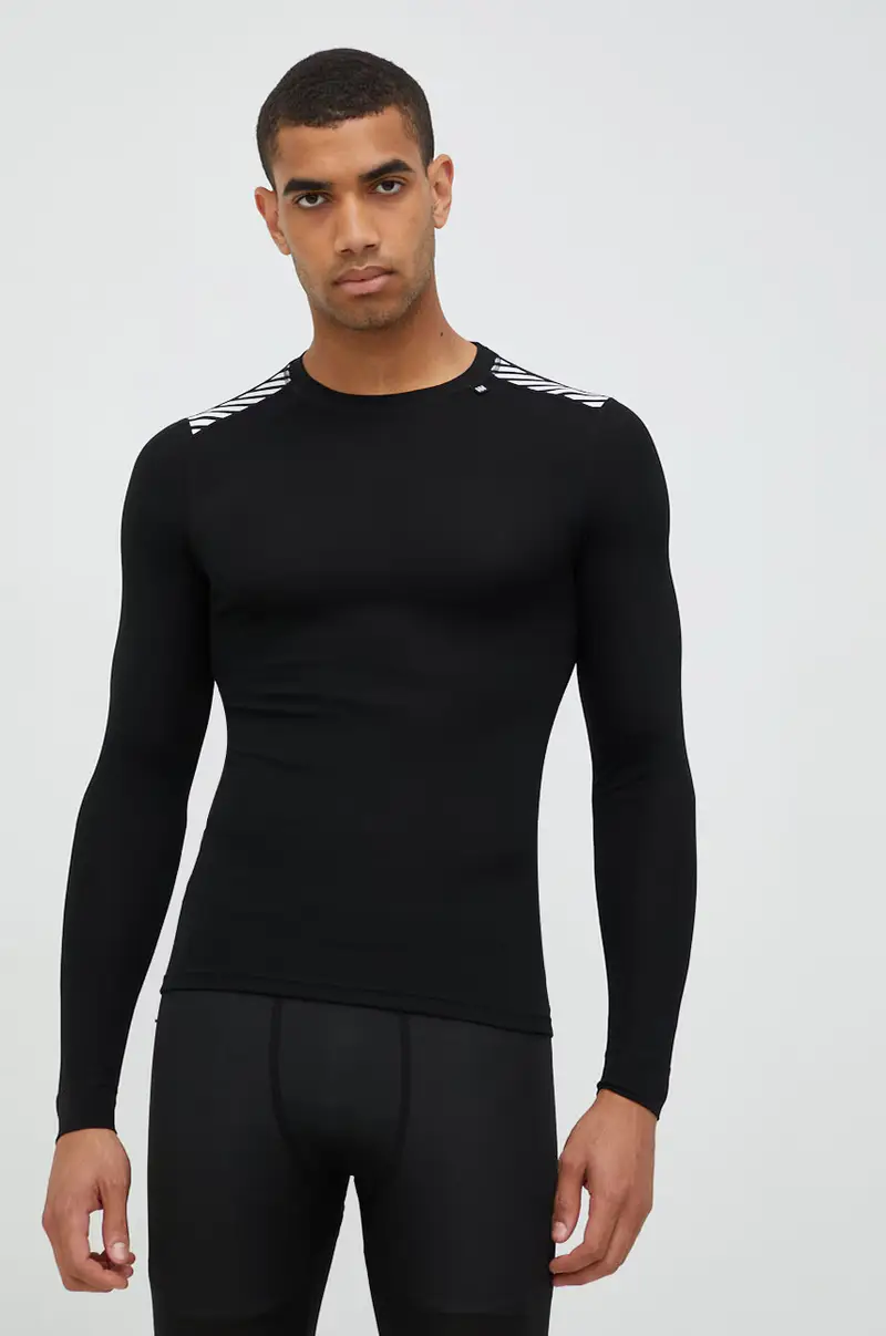 completo di biancheria intima funzionale Comfort 49503 Nero miniatura 3