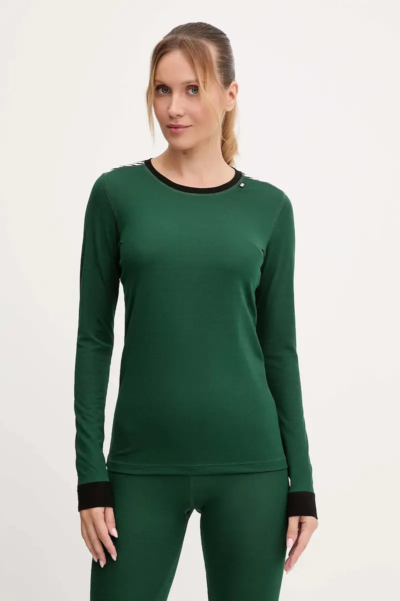 completo di biancheria intima funzionale Comfort colore nero 48675 Verde miniatura 2