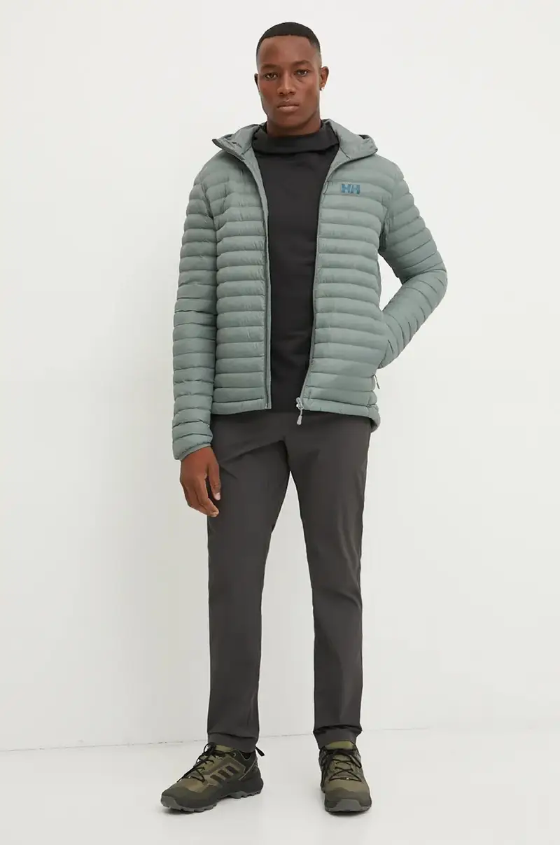 felpa da sport Versalite Fleece colore nero con cappuccio 49551 miniatura 2