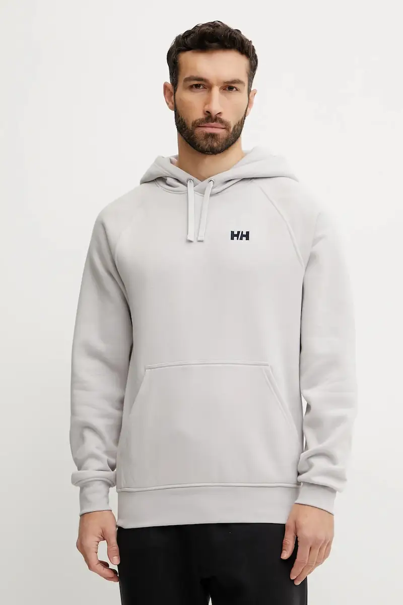 felpa ELEVATE uomo colore grigio con cappuccio 54282