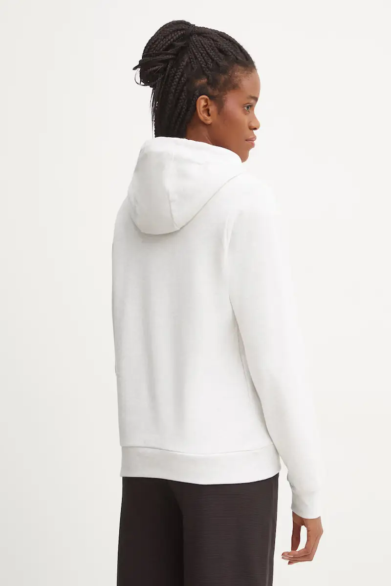 felpa in cotone HH LOGO 2.0 donna colore grigio con cappuccio 34460 miniatura 3