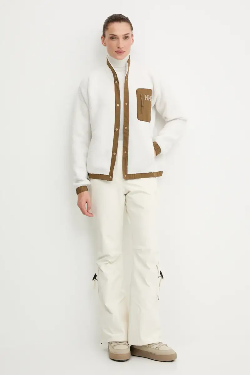 felpa in pile IMPERIAL donna colore bianco 63372 miniatura 2