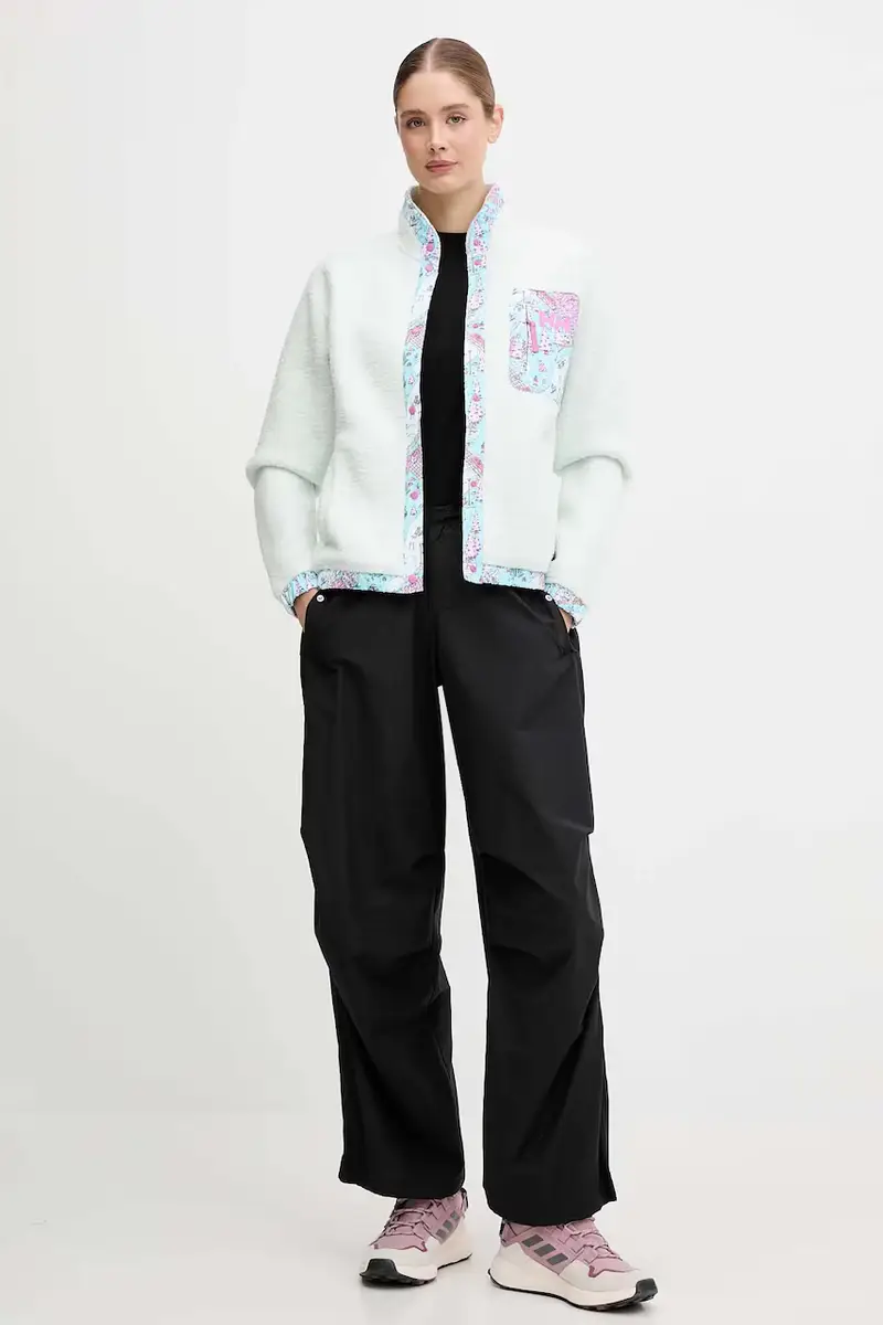 felpa in pile IMPERIAL donna colore verde 63372 miniatura 2