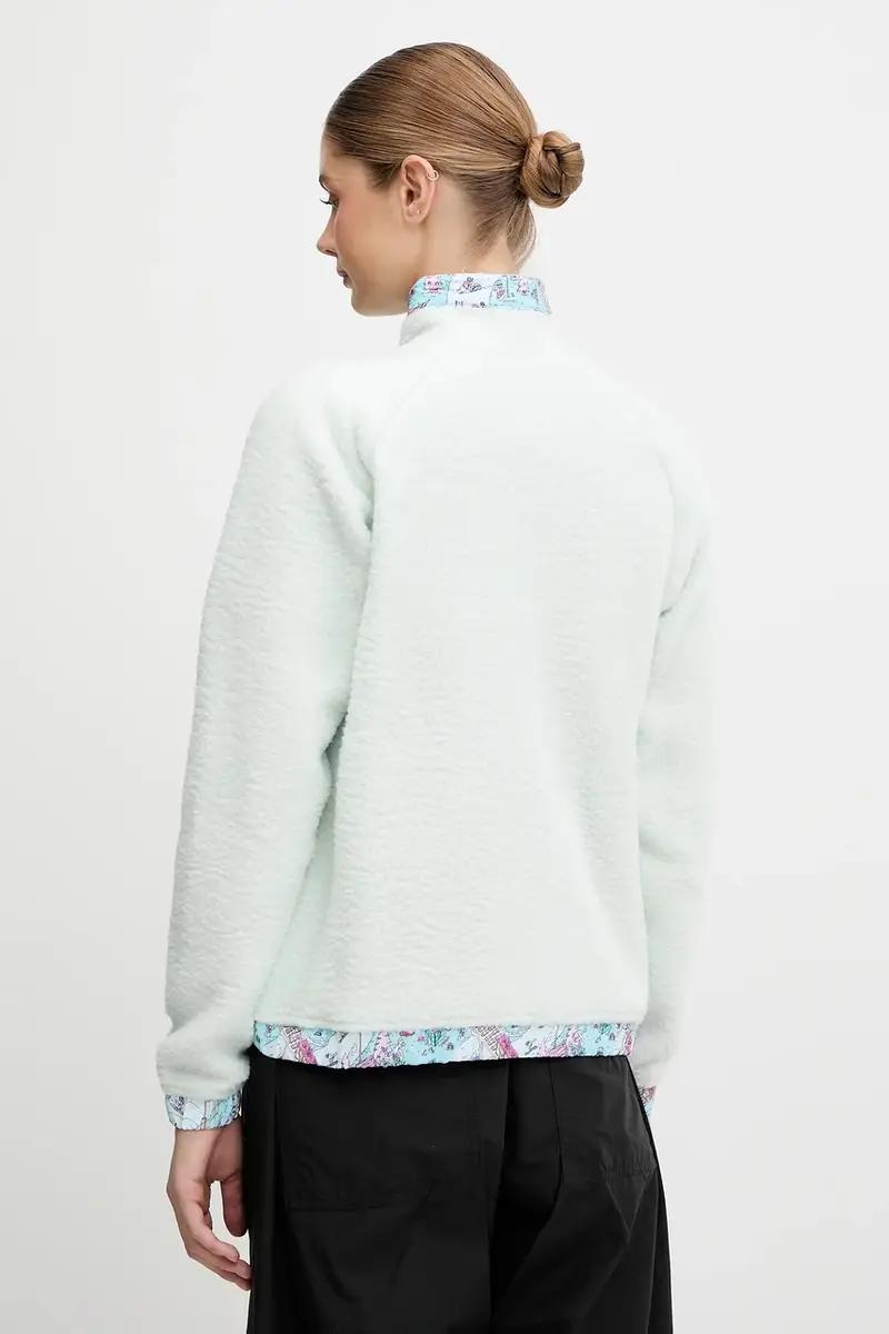 felpa in pile IMPERIAL donna colore verde 63372 miniatura 3