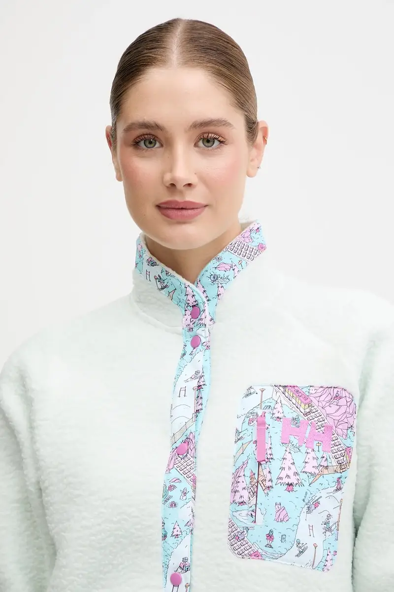 felpa in pile IMPERIAL donna colore verde 63372 miniatura 4