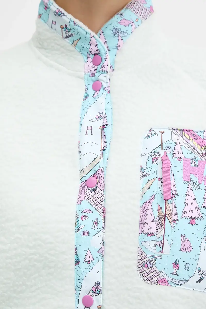 felpa in pile IMPERIAL donna colore verde 63372 miniatura 5