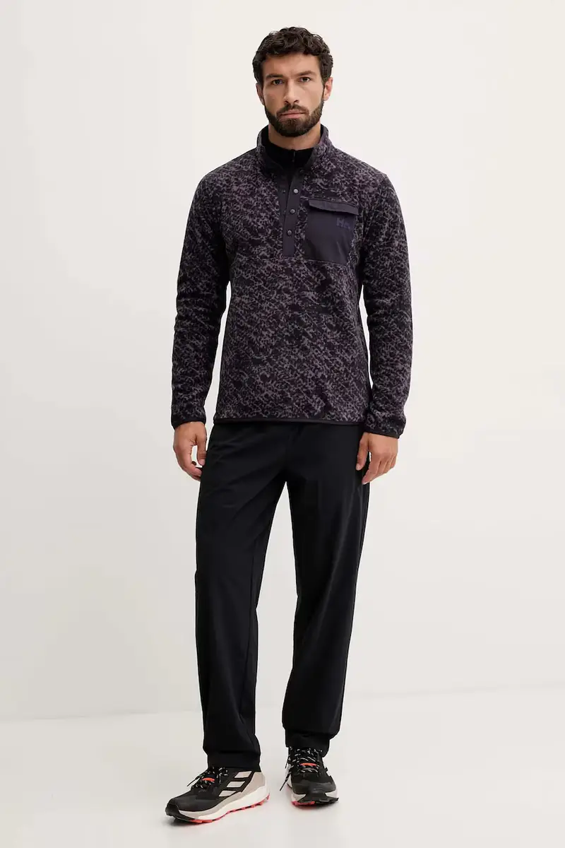 felpa in pile MARIDALEN uomo colore violetto 63429 miniatura 2