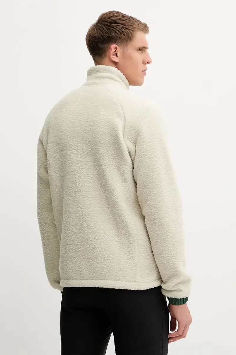 felpa in pile PANORAMA uomo colore beige 63348 miniatura 3