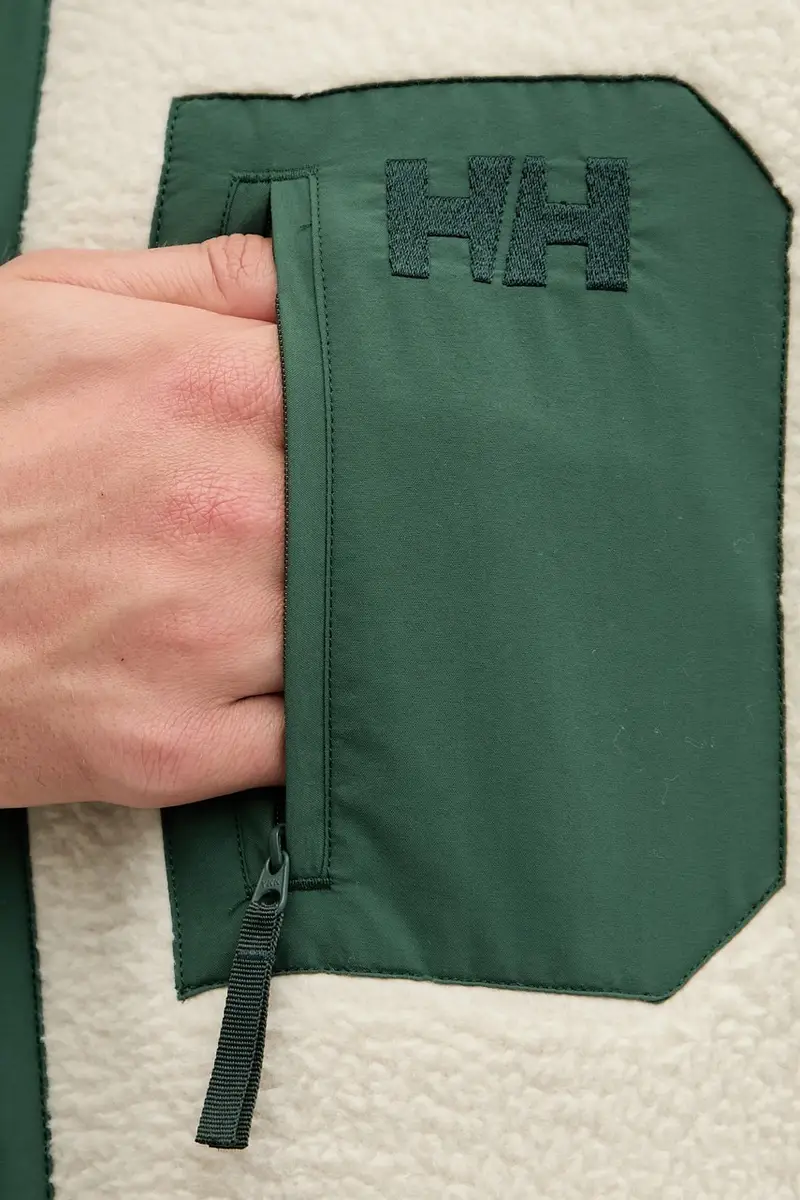 felpa in pile PANORAMA uomo colore beige 63348 miniatura 5