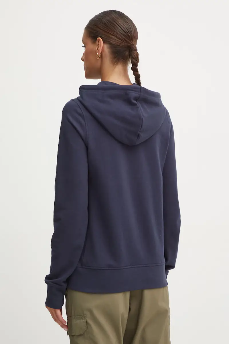 felpa NORD GRAPHIC donna colore blu navy con cappuccio 62981 miniatura 3