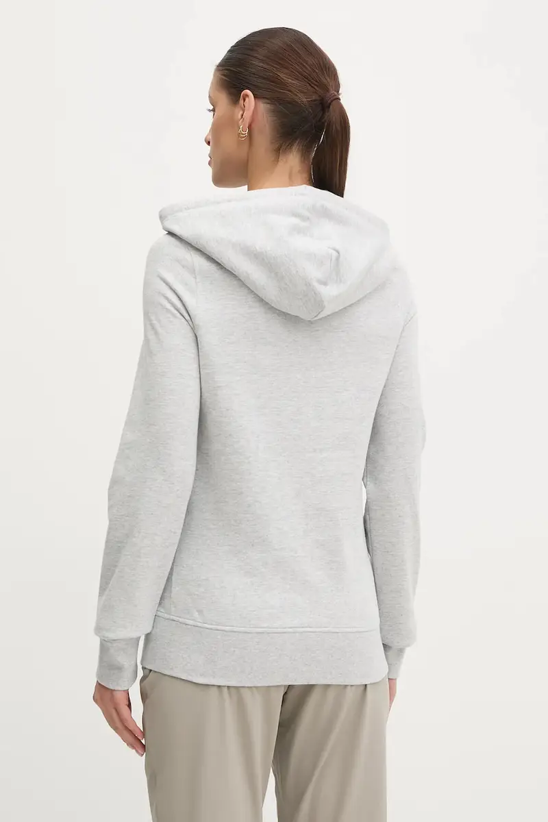 felpa NORD GRAPHIC donna colore grigio con cappuccio 62981 miniatura 3