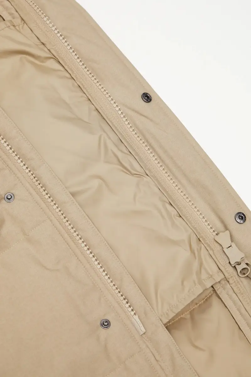 giacca ALBY PUFFY PARKA colore beige 54133 miniatura 5