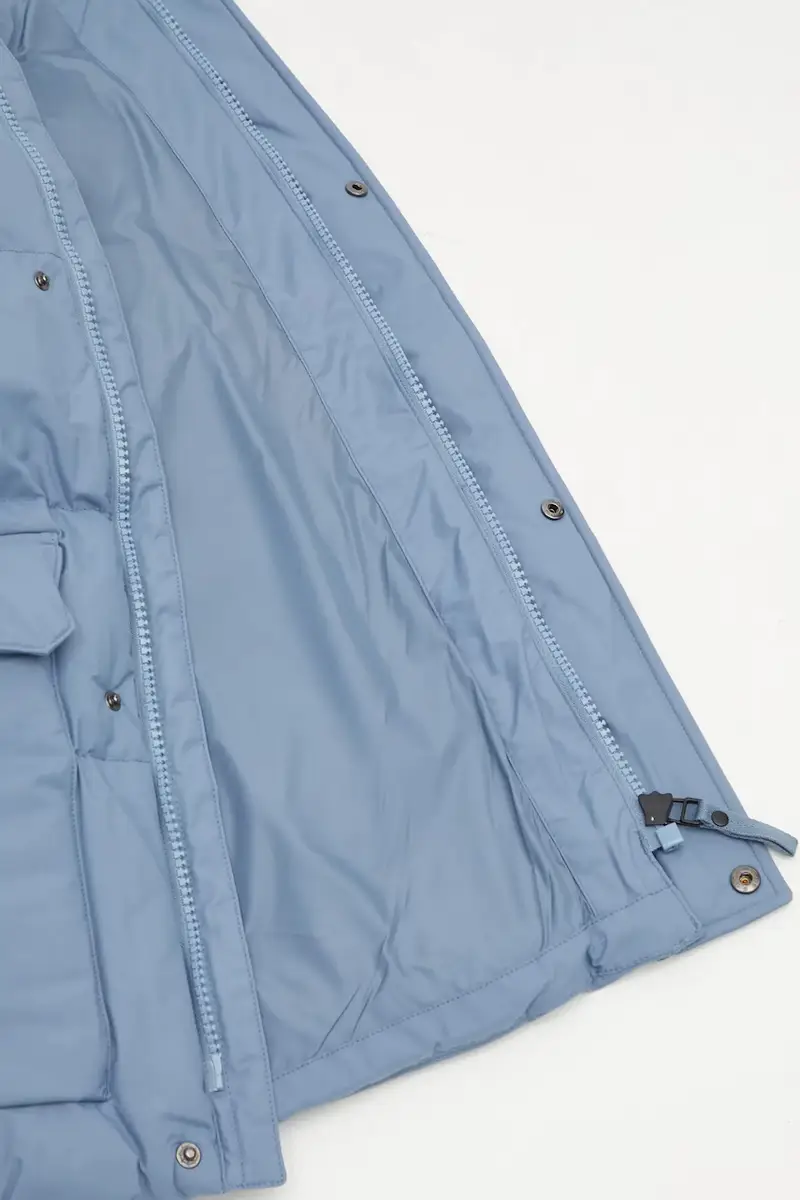 giacca NORDIC PUFFY JACKET colore blu 54513 miniatura 4