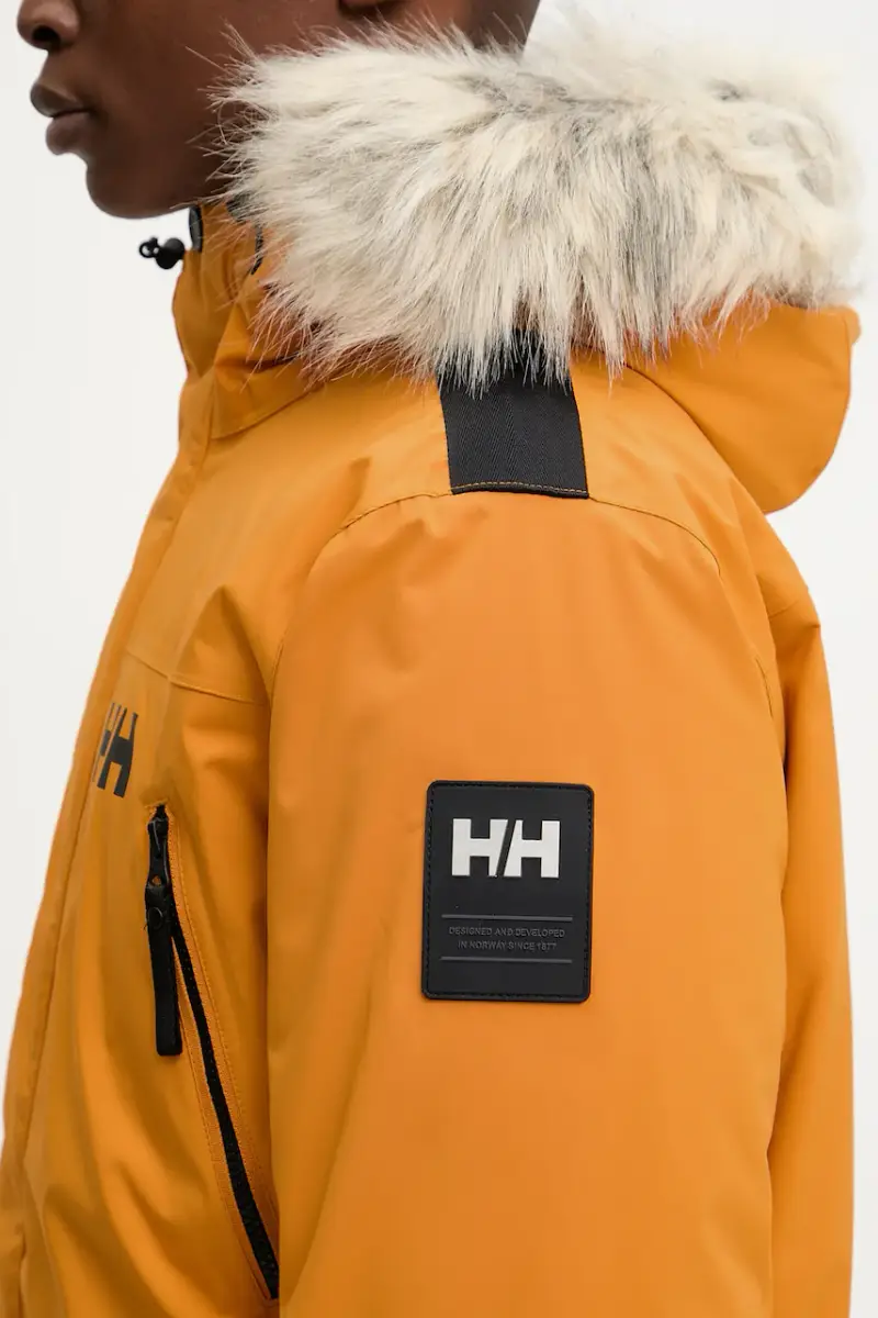 giacca REINE uomo colore nero 53630 Arancione miniatura 5