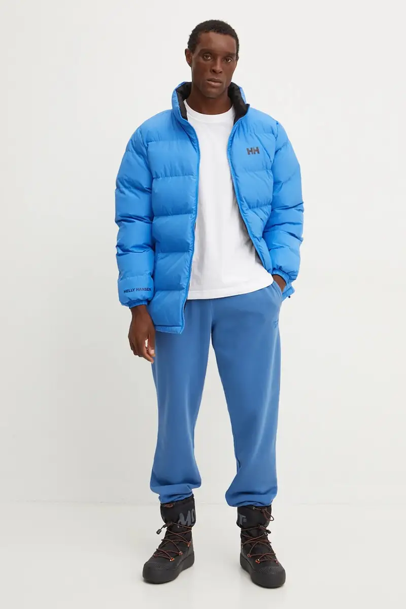 giacca reversibile uomo colore blu miniatura 3