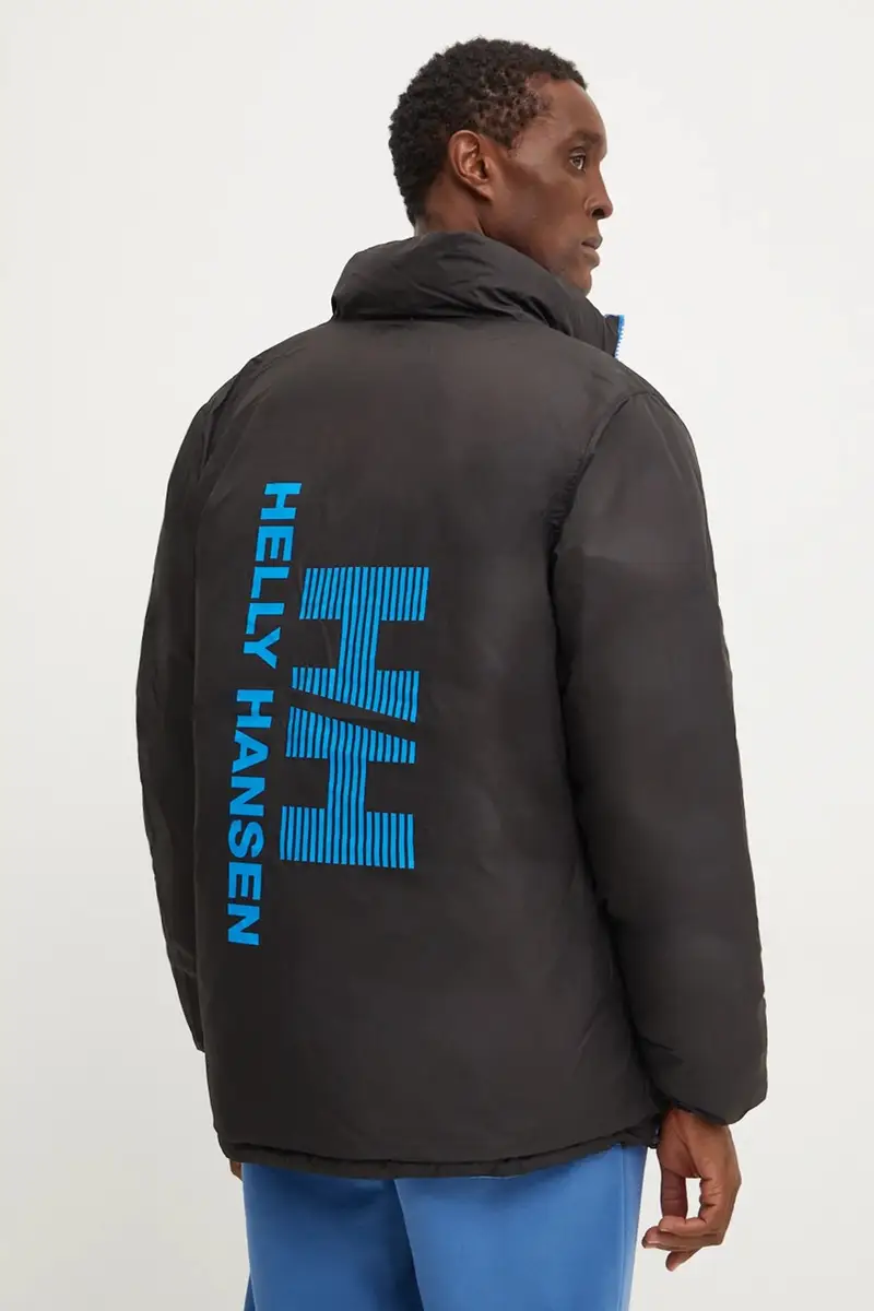 giacca reversibile uomo colore blu miniatura 5